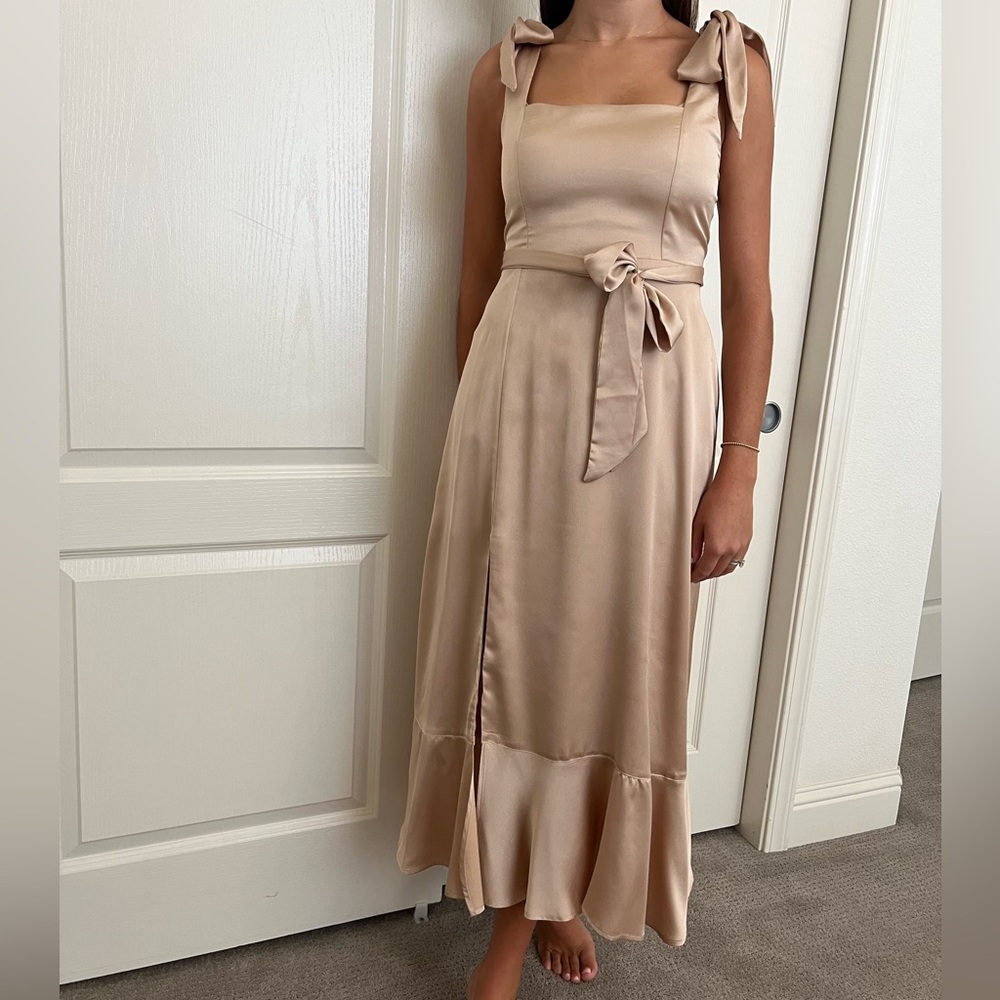 Show Me Your Mumu Claire Midi Dress